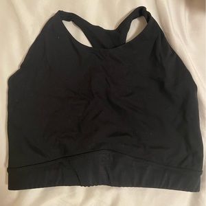 Alphalete black sport bra